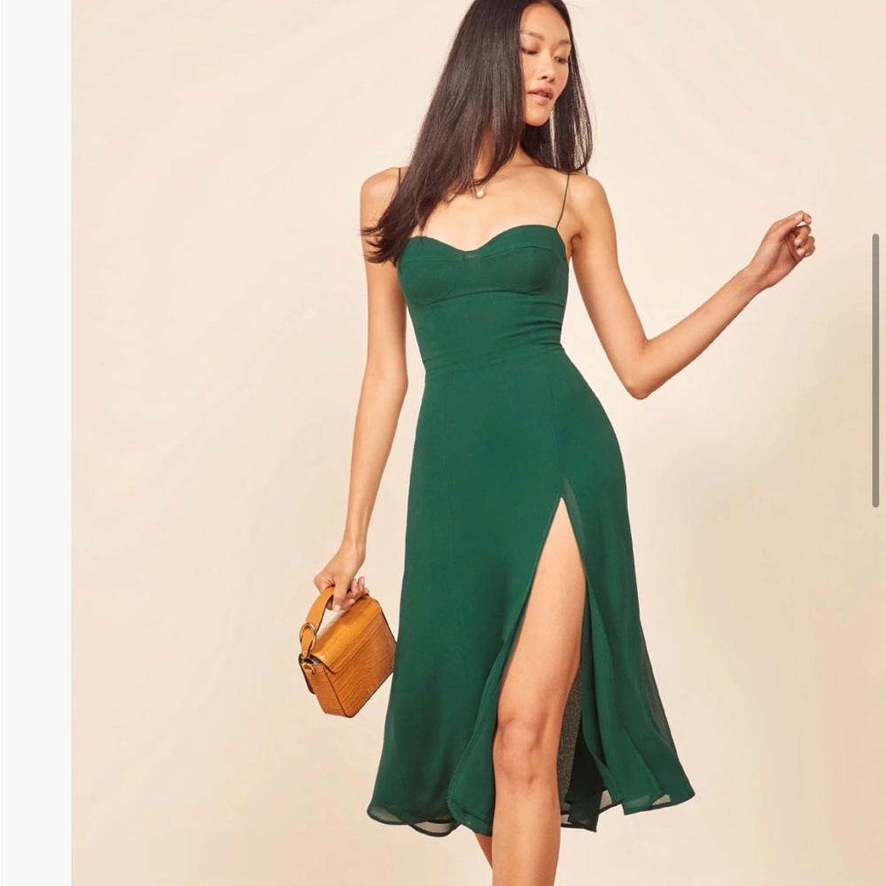Like new reformation Juliette dress size 10!